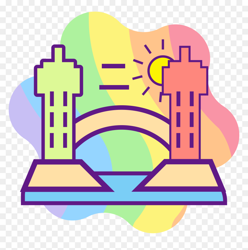 Icono Edificio Casa Castillo Png E Imagen Vectorial - Vector Graphics, Transparent Png - edificios png