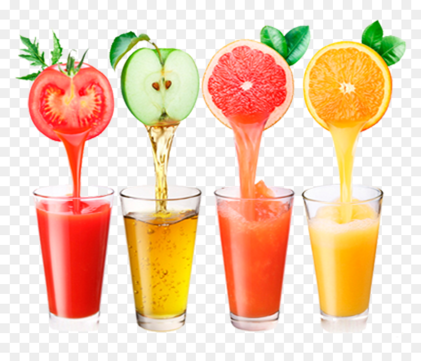 Juice Clipart Blueberry Smoothie - Fresh Juice Images Hd, HD Png Download - juices png