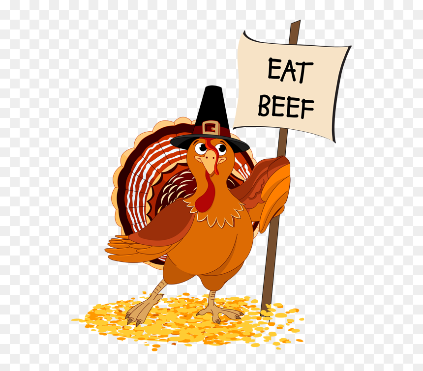 Turkey Clipart To Eat Clip Art Royalty Free Library - Eat Chicken Not Turkey, HD Png Download - eat png