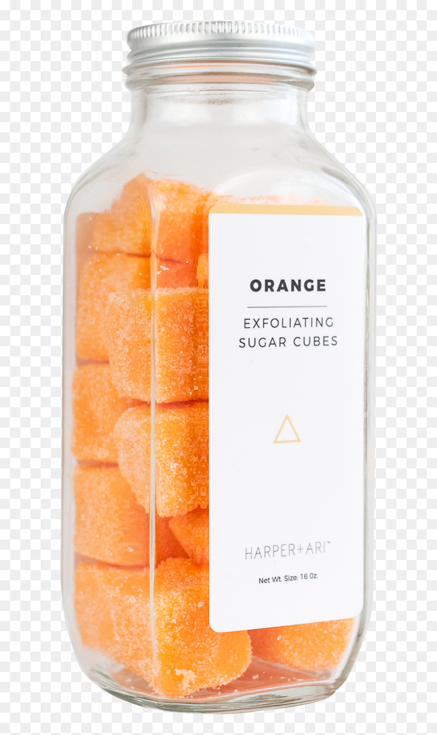 Orange Sugar Cubes - Bottle, HD Png Download - sugar cube png