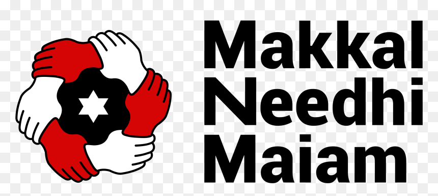 Makkal Needhi Maiyam English Logo, HD Png Download - hand click png