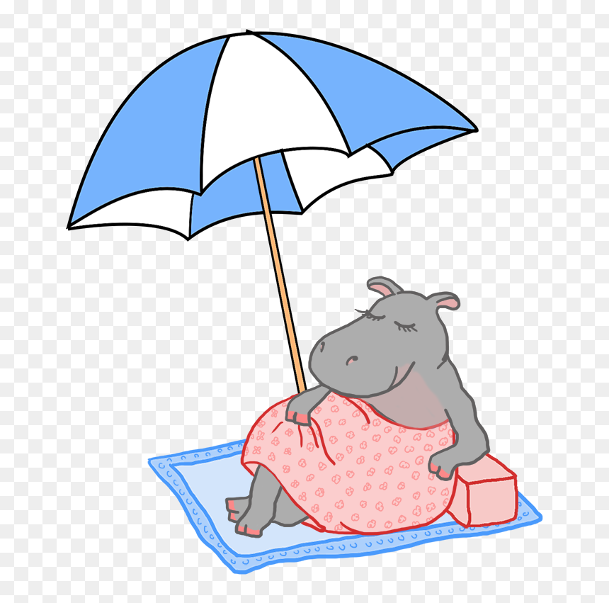 Payung Pantai Kartun Png, Transparent Png - clifford the big red dog png
