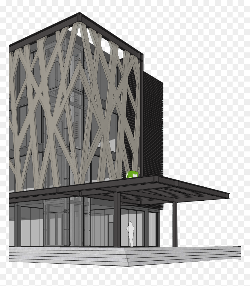 Brutalist Architecture, HD Png Download - old building png