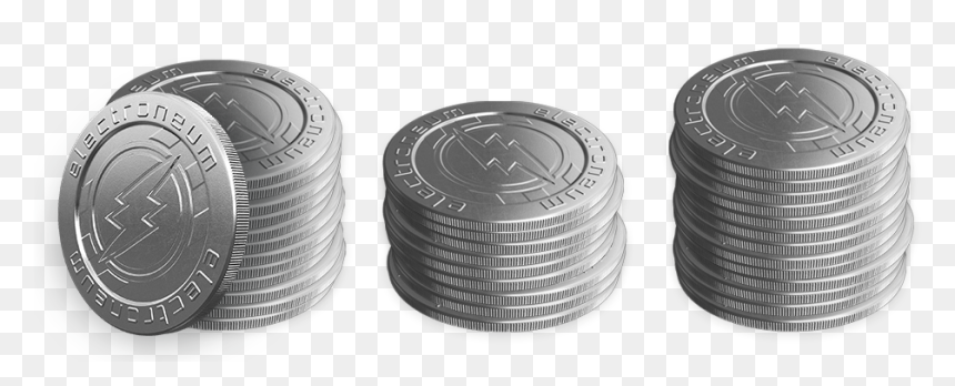 Electroneum Coins, HD Png Download - coin stack png
