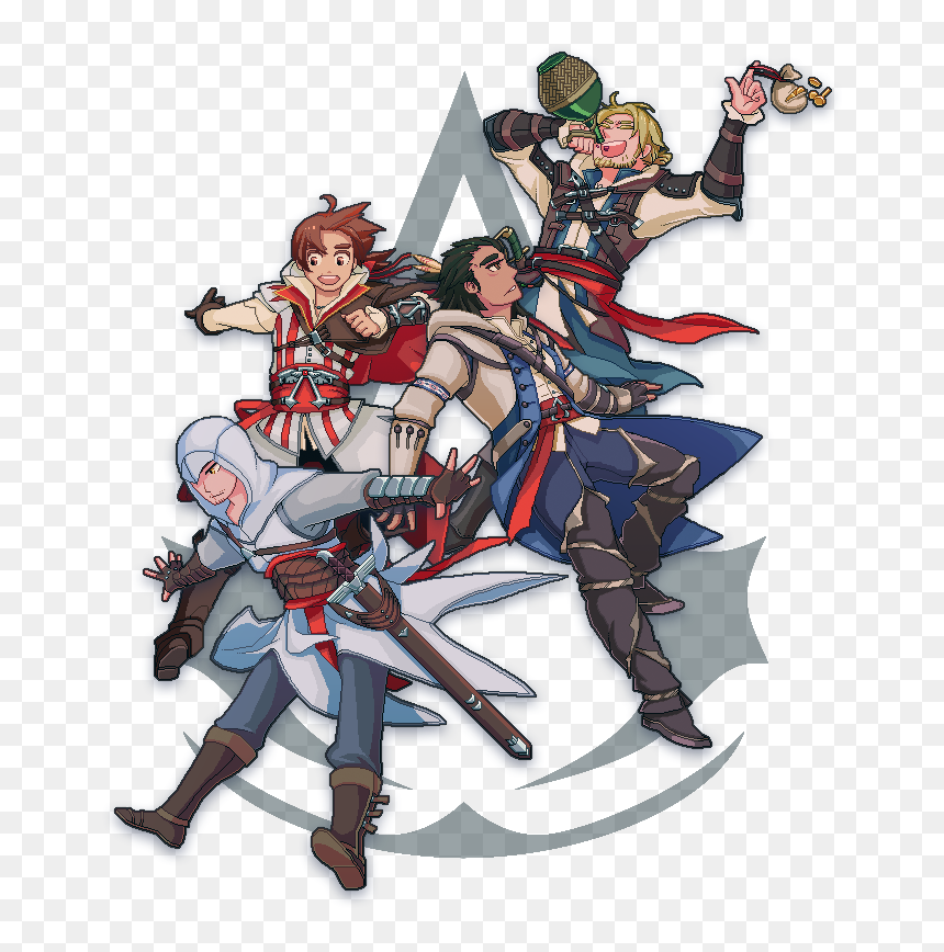 Assassin's Creed Unity Fanart, HD Png Download - ezio auditore png