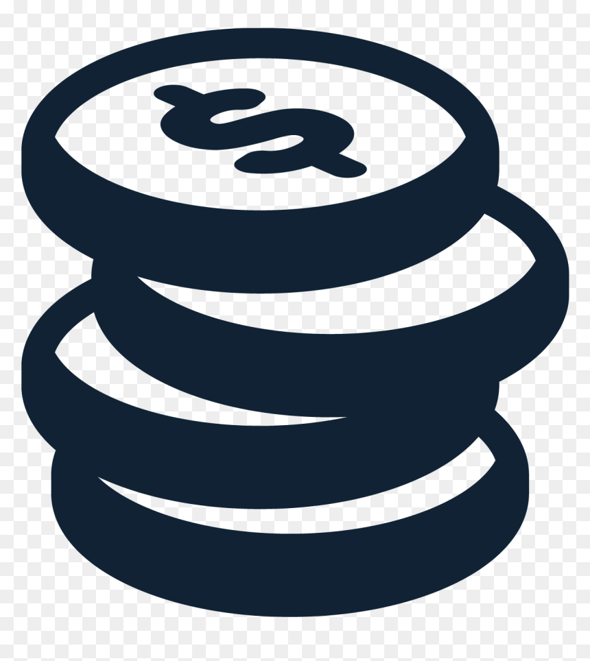 Loans Red, HD Png Download - coin stack png