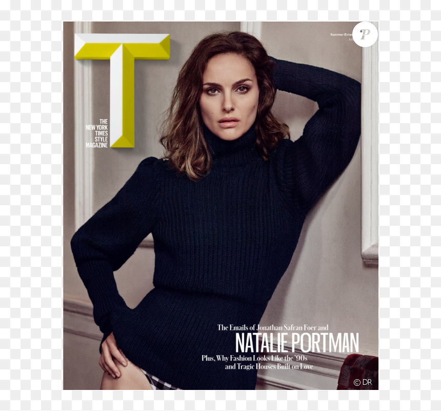 T Magazine Natalie Portman, HD Png Download - natalie portman png