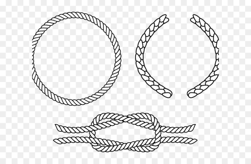 Drawing, HD Png Download - rope line png