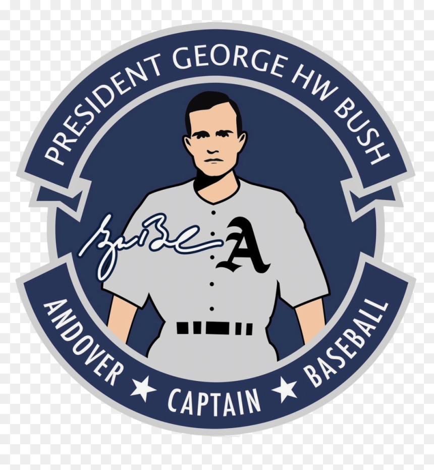 Uni Watch Readers Catch Flaw In Bush Memorial Patch - Photograph, HD Png Download - george bush face png