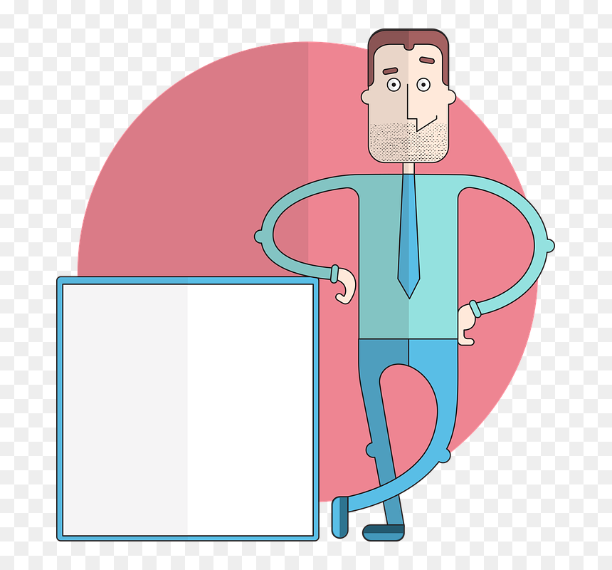 Board With Man Png, Transparent Png - cartoon hands png
