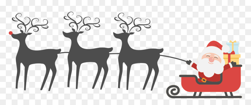 Clip Art, HD Png Download - santas sleigh png