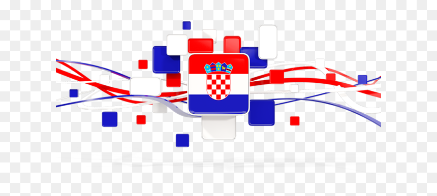 Croatian Flag, HD Png Download - lines pattern png