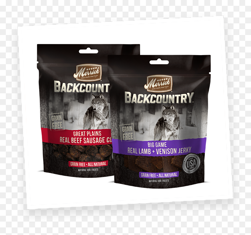 Merrick Backcountry Great Plains Real Beef Sausage, HD Png Download - dog bones png