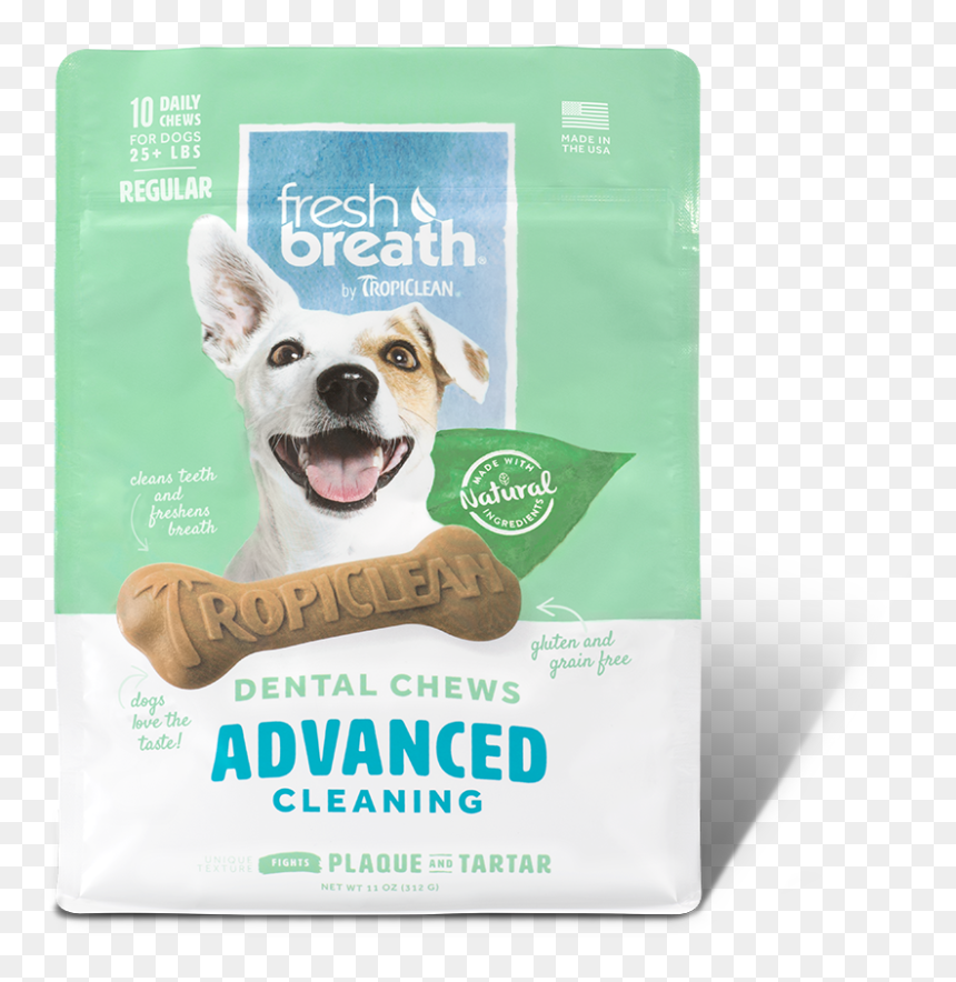 Tropiclean Fresh Breath Dental Sticks, HD Png Download - dog bones png