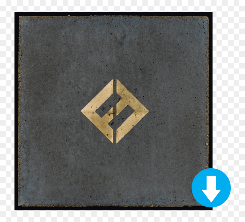 Foo Fighters Concrete And Gold Cd, HD Png Download - foo fighters logo png
