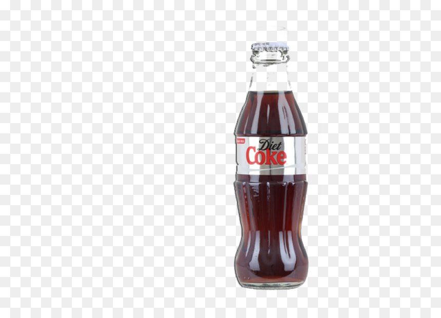 Diet Coke Bottle Glass, HD Png Download - diet coke logo png