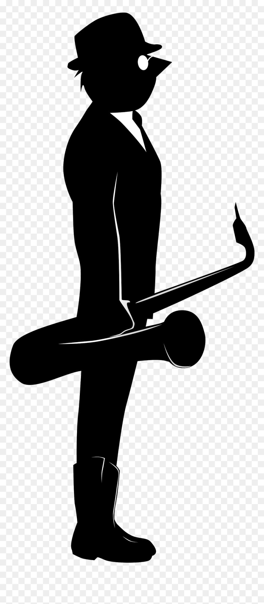 Silhouette, HD Png Download - skateboard silhouette png