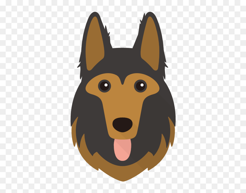 Wolfdog, HD Png Download - german shepherd silhouette png