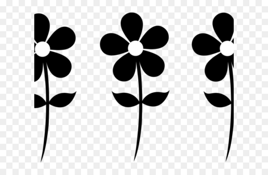 Transparent Background Flower Clipart, HD Png Download - flowers silhouette png