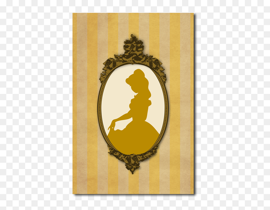 Illustration, HD Png Download - beauty and the beast silhouette png