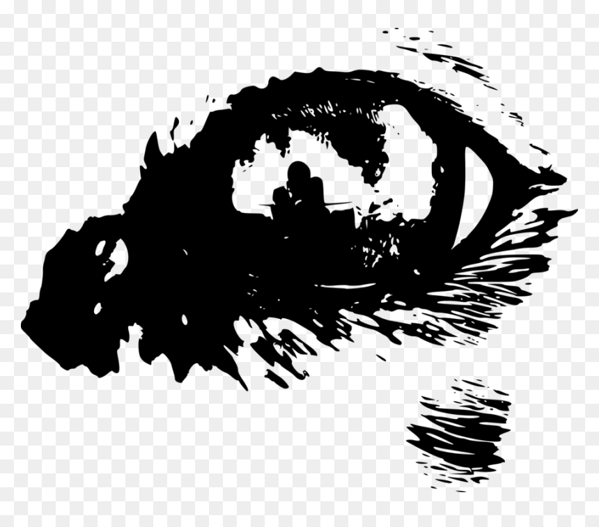 Puppy Eye Dog Png, Transparent Png - german shepherd silhouette png