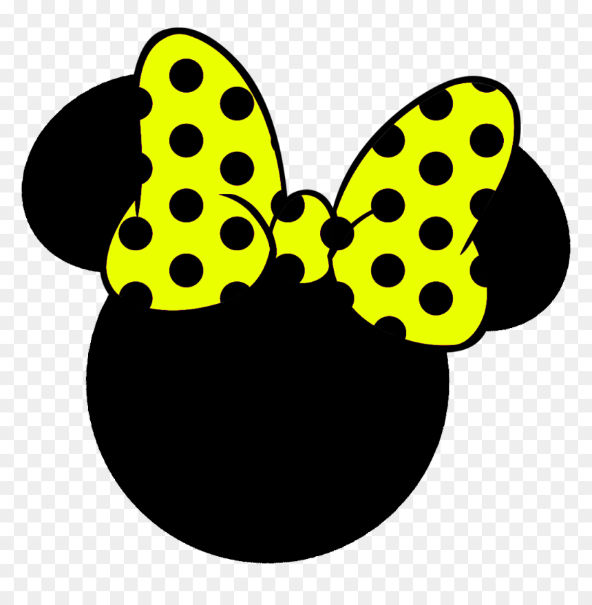 Minnie Mouse Silhouette, HD Png Download - minnie mouse silhouette png