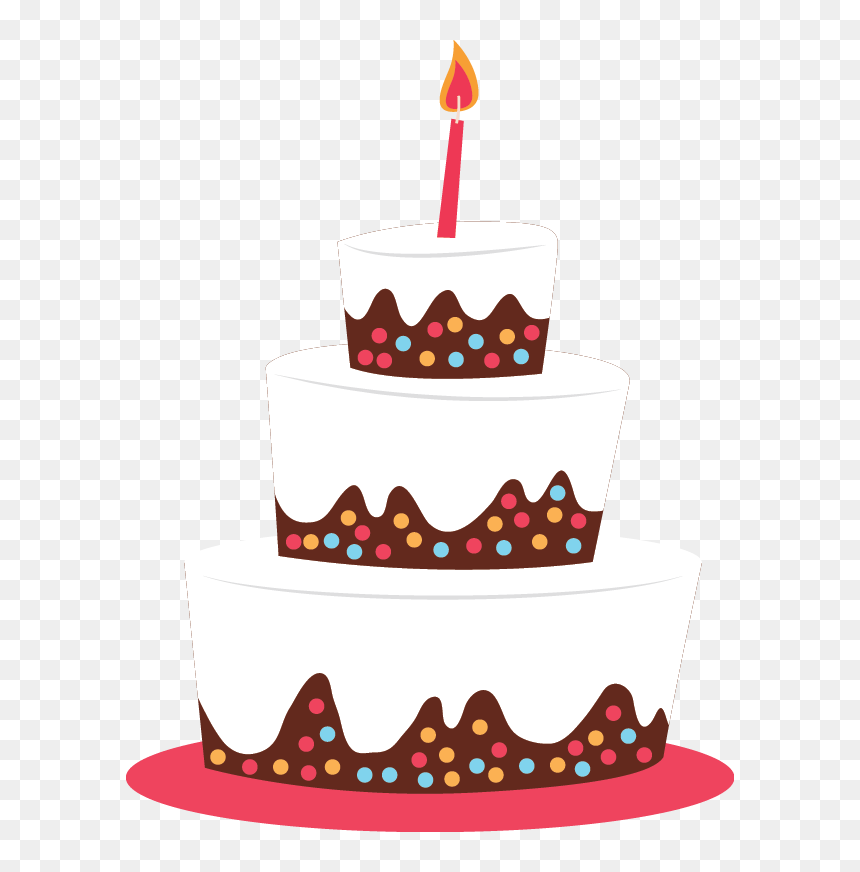 Birthday Party, HD Png Download - birthday cake silhouette png