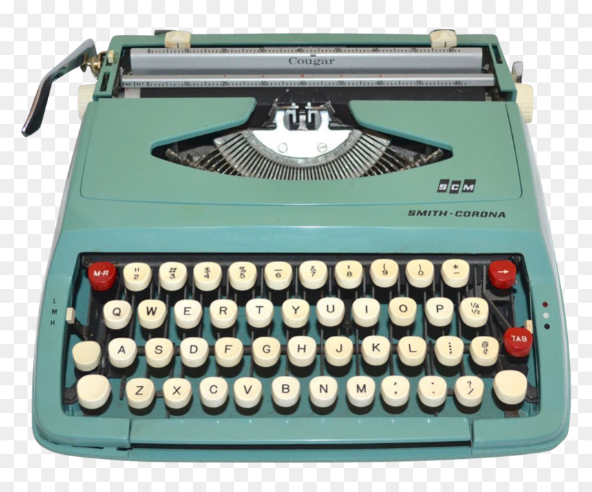 Smith Corona Corsair Deluxe Typewriter, HD Png Download - beauty and the beast silhouette png