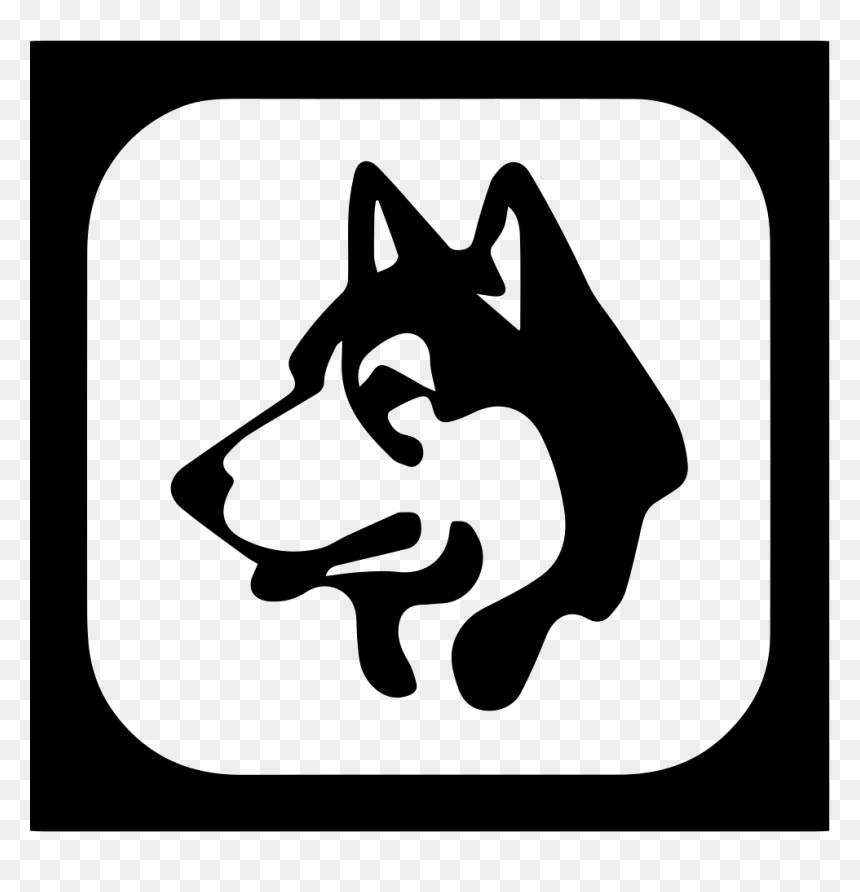 Husky Energy Logo Png, Transparent Png - german shepherd silhouette png