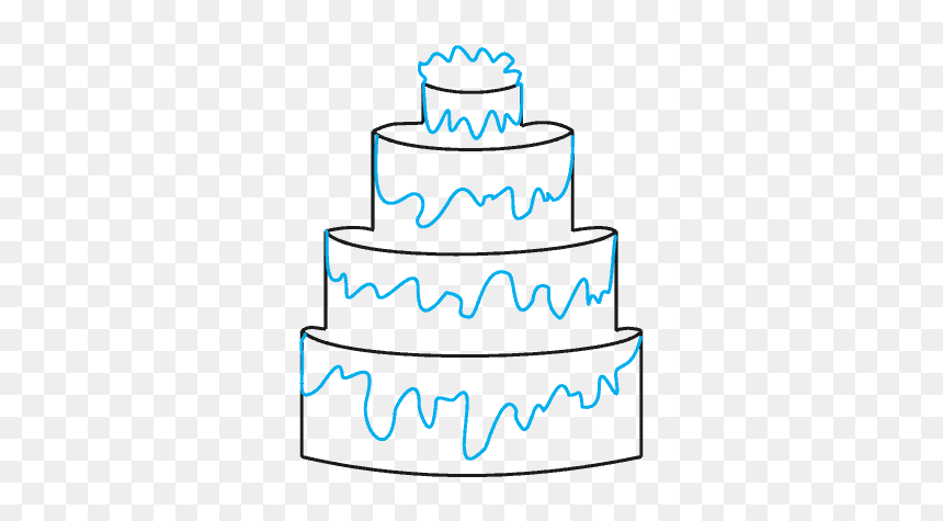 Birthday Cake, HD Png Download - birthday cake silhouette png