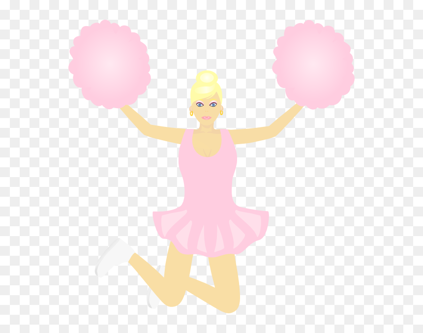 Child Transparent Cheerleader, HD Png Download - cheerleader clipart png