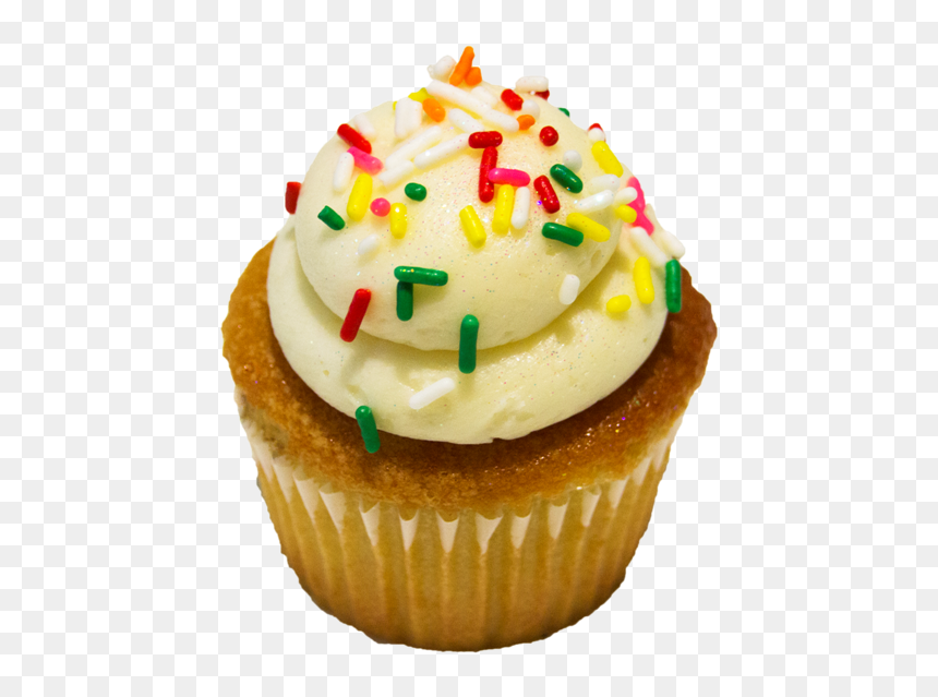 Cupcake, HD Png Download - birthday cake silhouette png