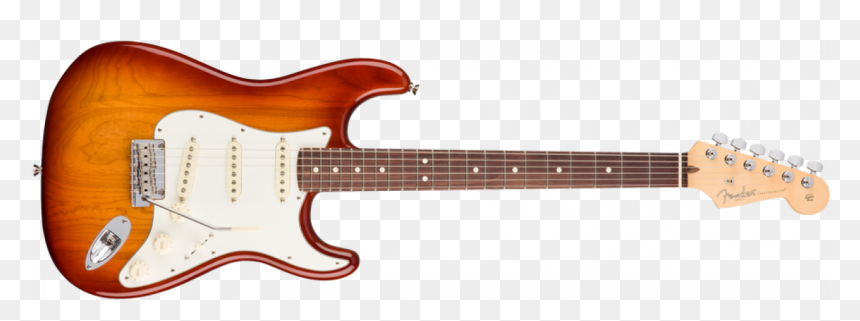 Fender 2017american Pro Stratocaster Rw Electric Guitar - Fender Stratocaster Red, HD Png Download - fender stratocaster png
