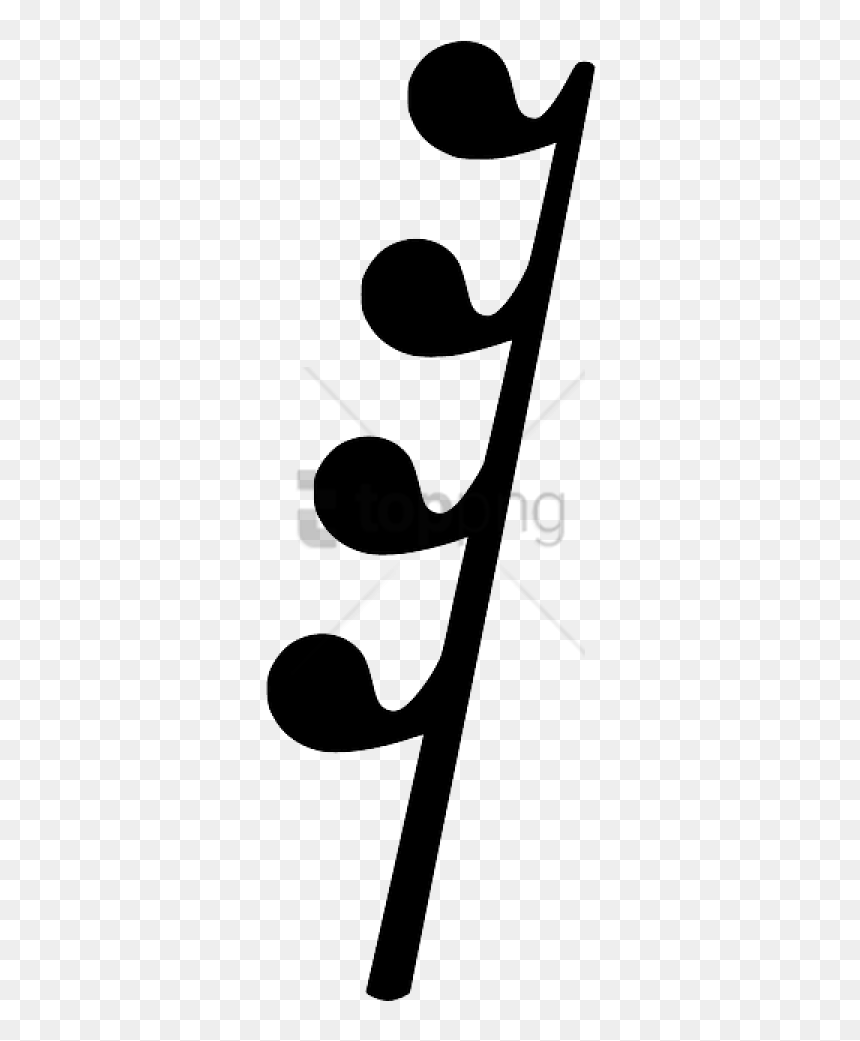Free Png Music Notes Symbols Png Png Image With Transparent - Thirty Second Rest Png, Png Download - music note symbol png