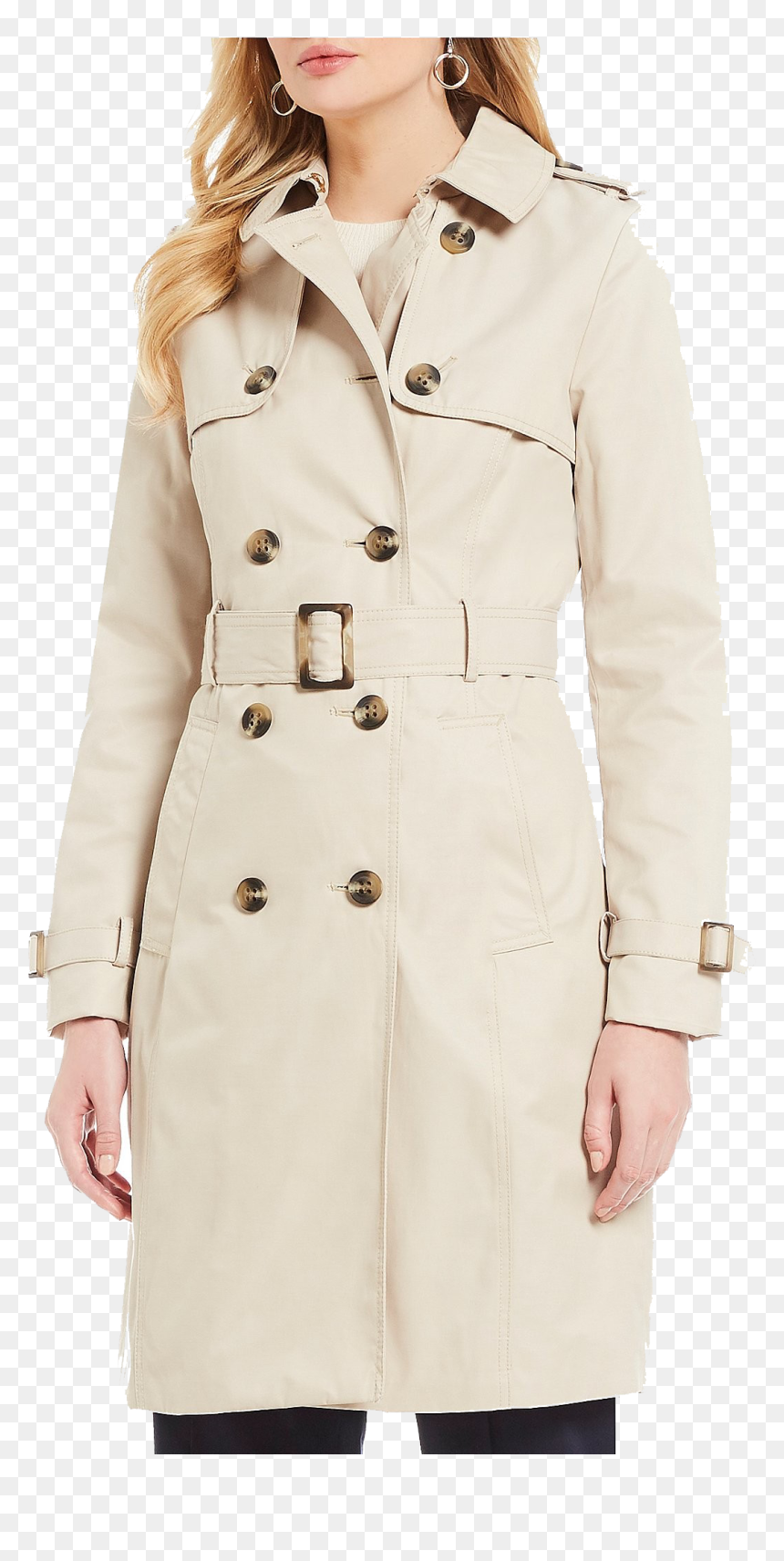 Trench Coat For Women Png Free Pic - Overcoat, Transparent Png - trench coat png