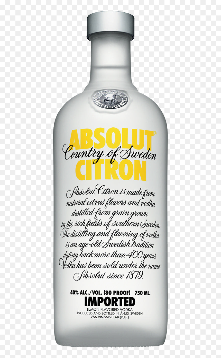 Absolut Vodka 2l Lemon, HD Png Download - absolut vodka png
