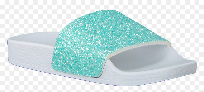 Green The White Brand Flip Flops Glitter Matte - Glitter, HD Png Download - white glitter png