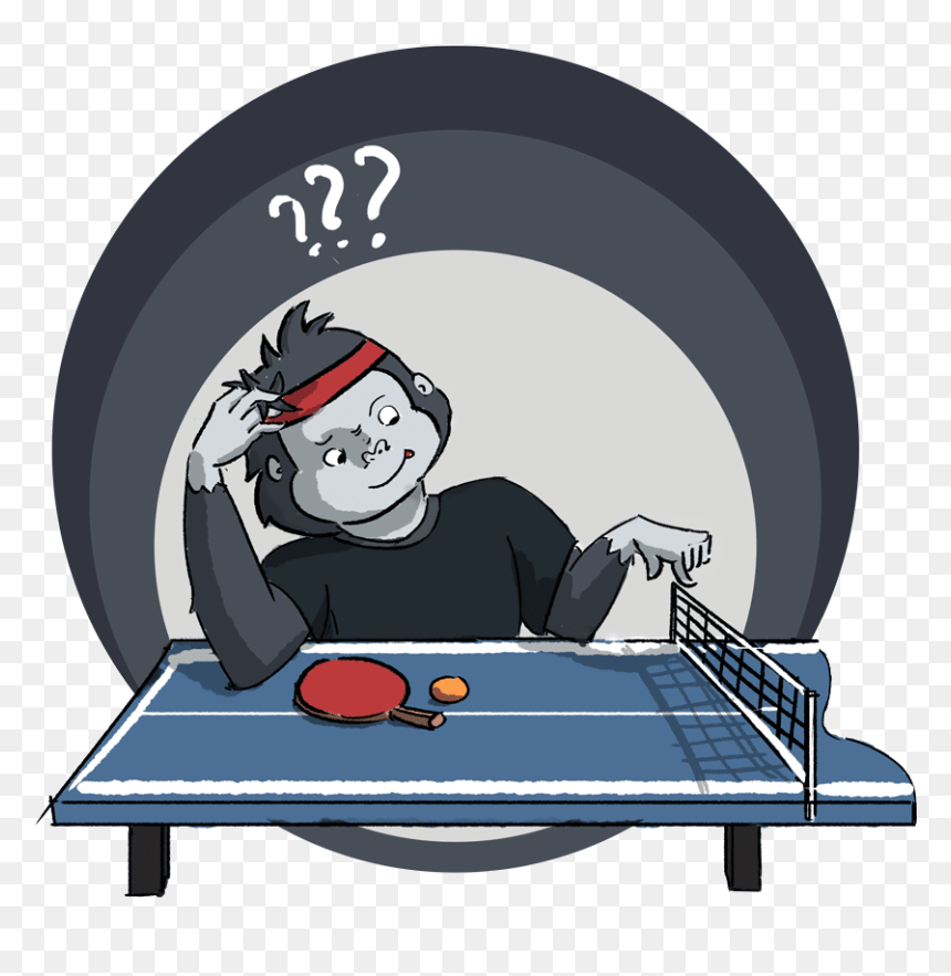 Stigma Ping Pong - Cartoon, HD Png Download - ping pong paddle png