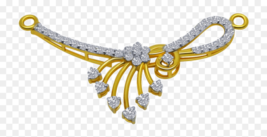 14kt Yellow Gold Pendant For Women - Golden Eagle, HD Png Download - golden chain png