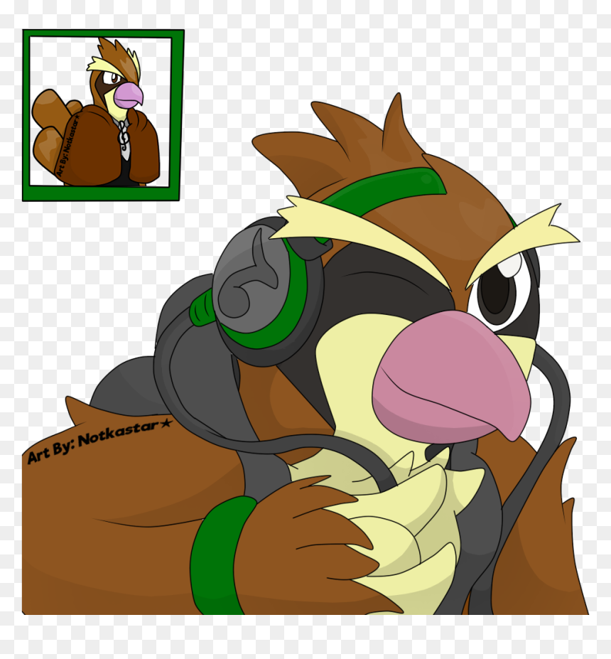 Pidgey With A Beat - Portable Network Graphics, HD Png Download - beat png