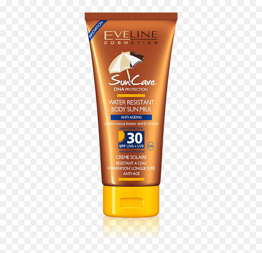 Sun Care Water Resistant Body Sun Milk Spf - Sunscreen, HD Png Download - sunlight effect png