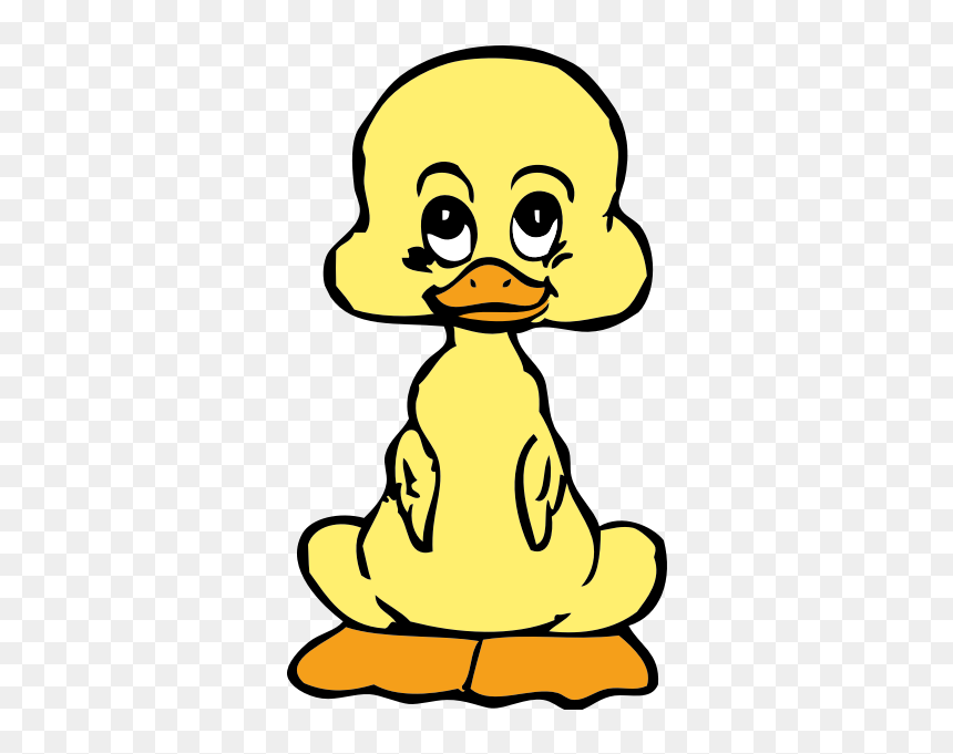 Baby Duck - Yellow Baby Ducks Cartoon, HD Png Download - duckling png