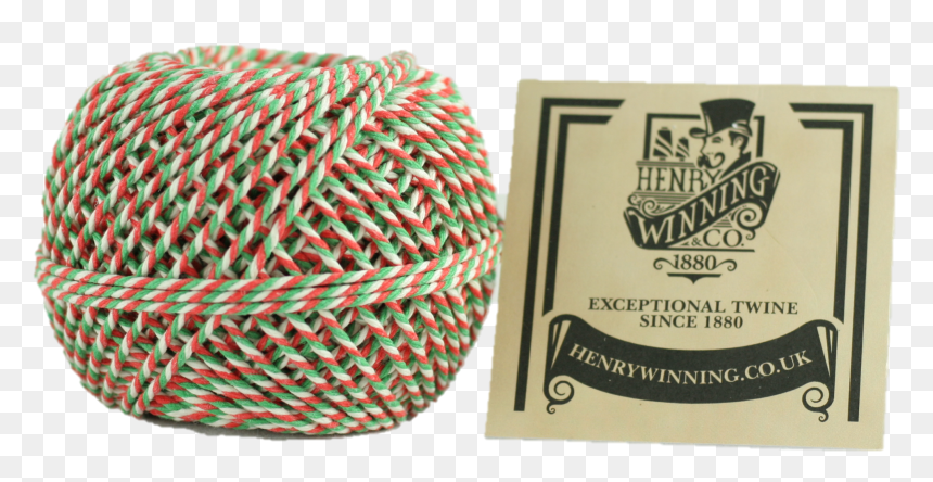 Red, White & Green Cotton Twine/string Balls - Twine, HD Png Download - twine string png