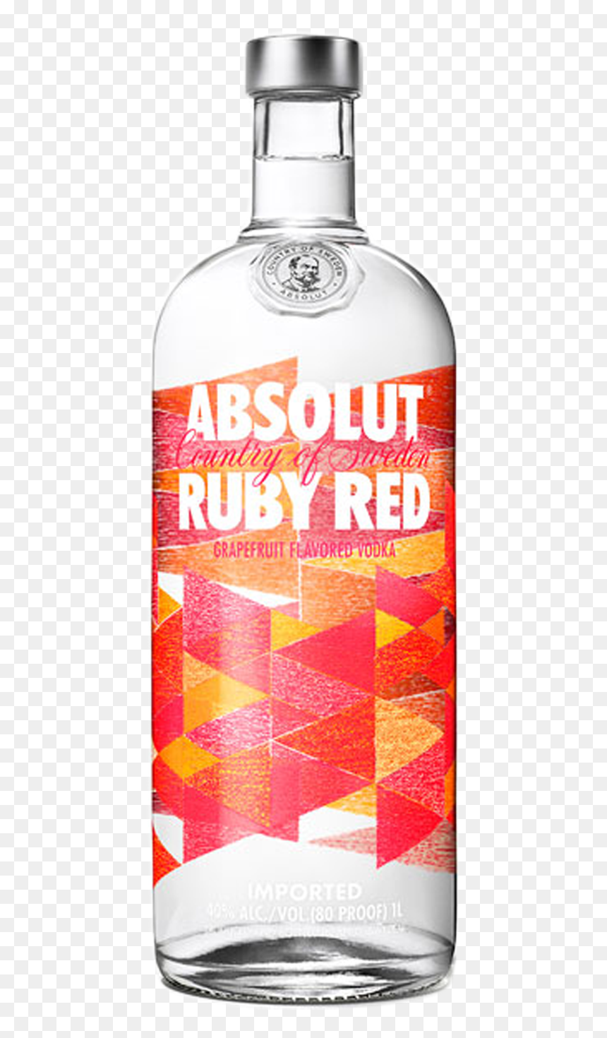 Absolut Ruby Red 1 Ltr - Vodka Absolut Ruby Red, HD Png Download - absolut vodka png
