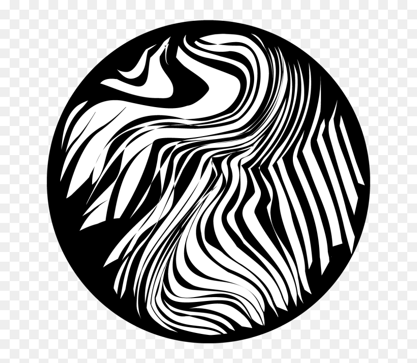 Wild Zebra Print - Illustration, HD Png Download - zebra print png