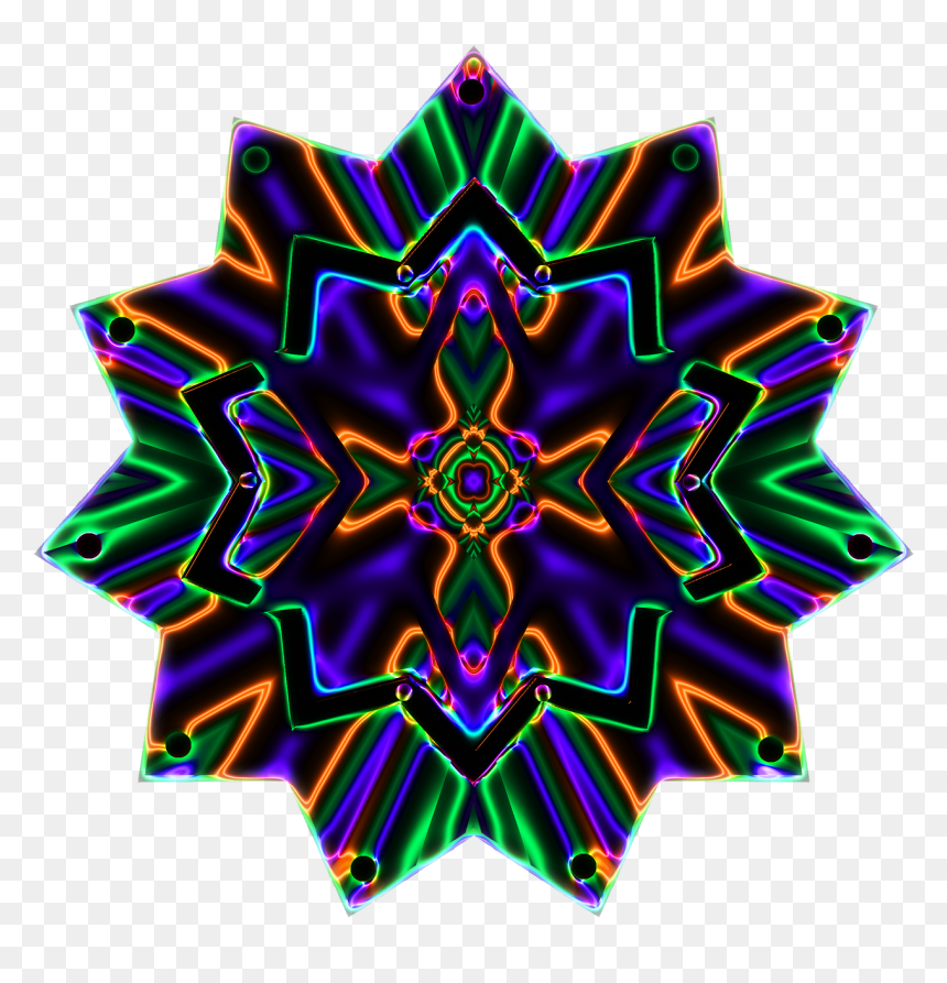 Symmetry, HD Png Download - star design png