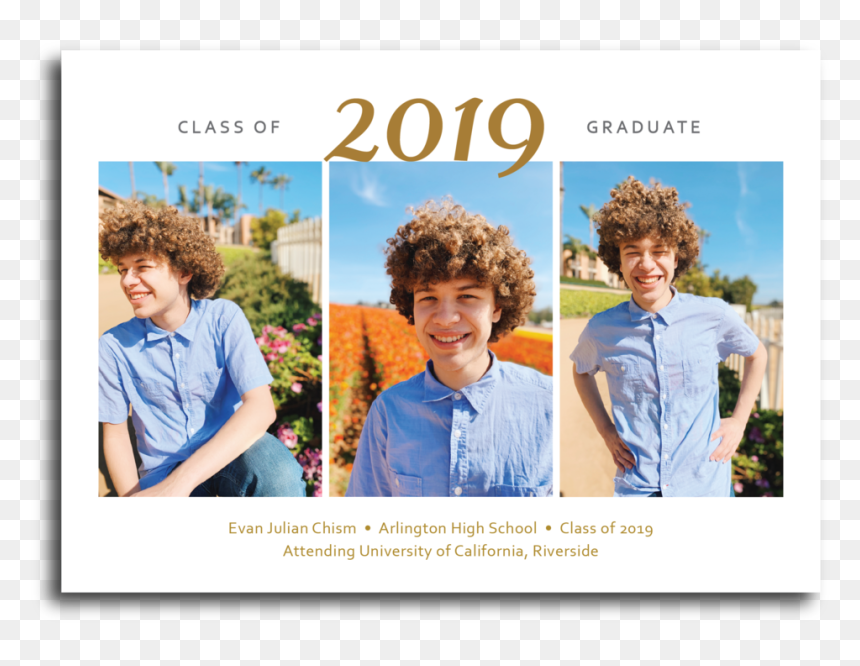 Evan Grad Announcements-02, HD Png Download - announcements png