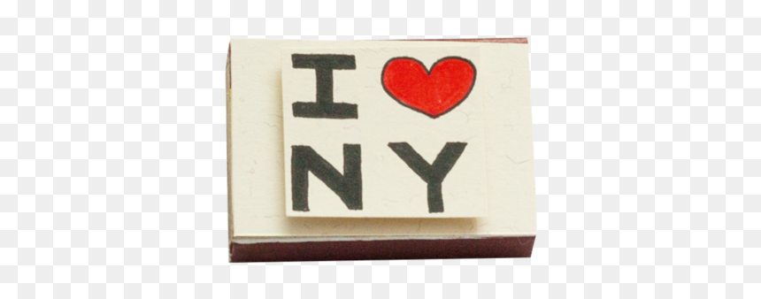 I Love Ny Statue Liberty Matchbox Card - Heart, HD Png Download - i love ny png