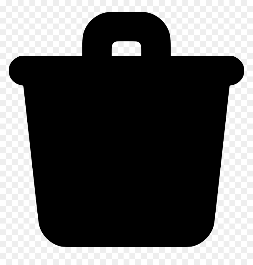 Trash Garbage Delete Recycle Bin Empty - Briefcase, HD Png Download - garbage bag png