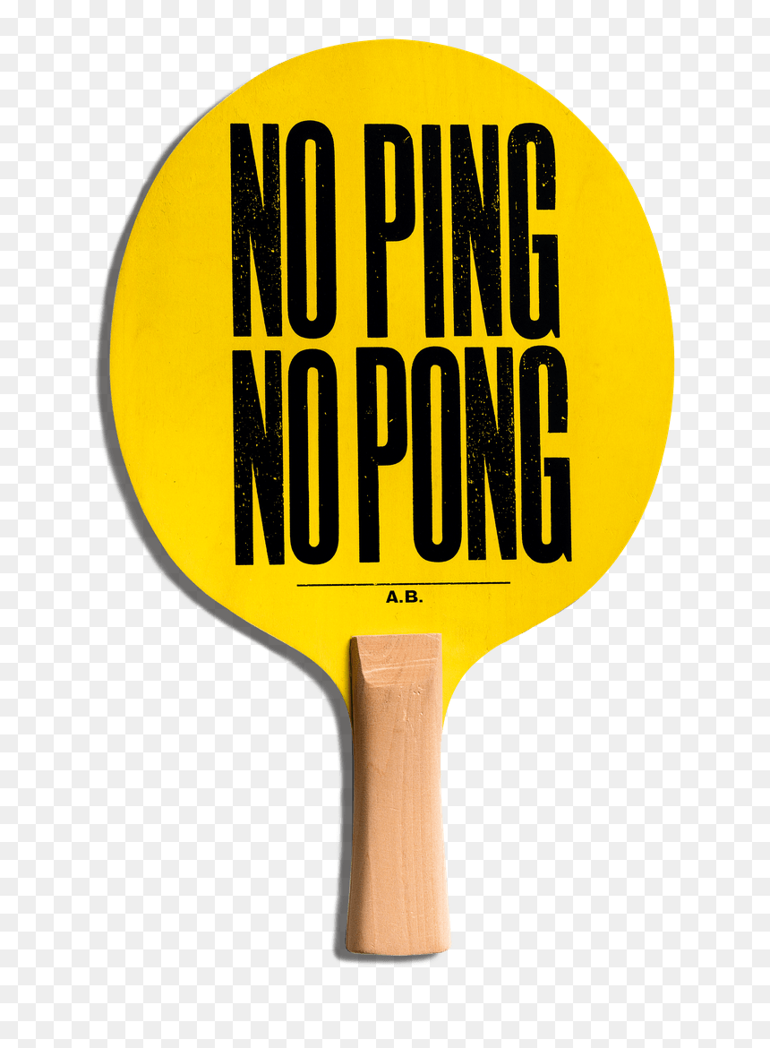 Table Tennis Racket, HD Png Download - ping pong paddle png
